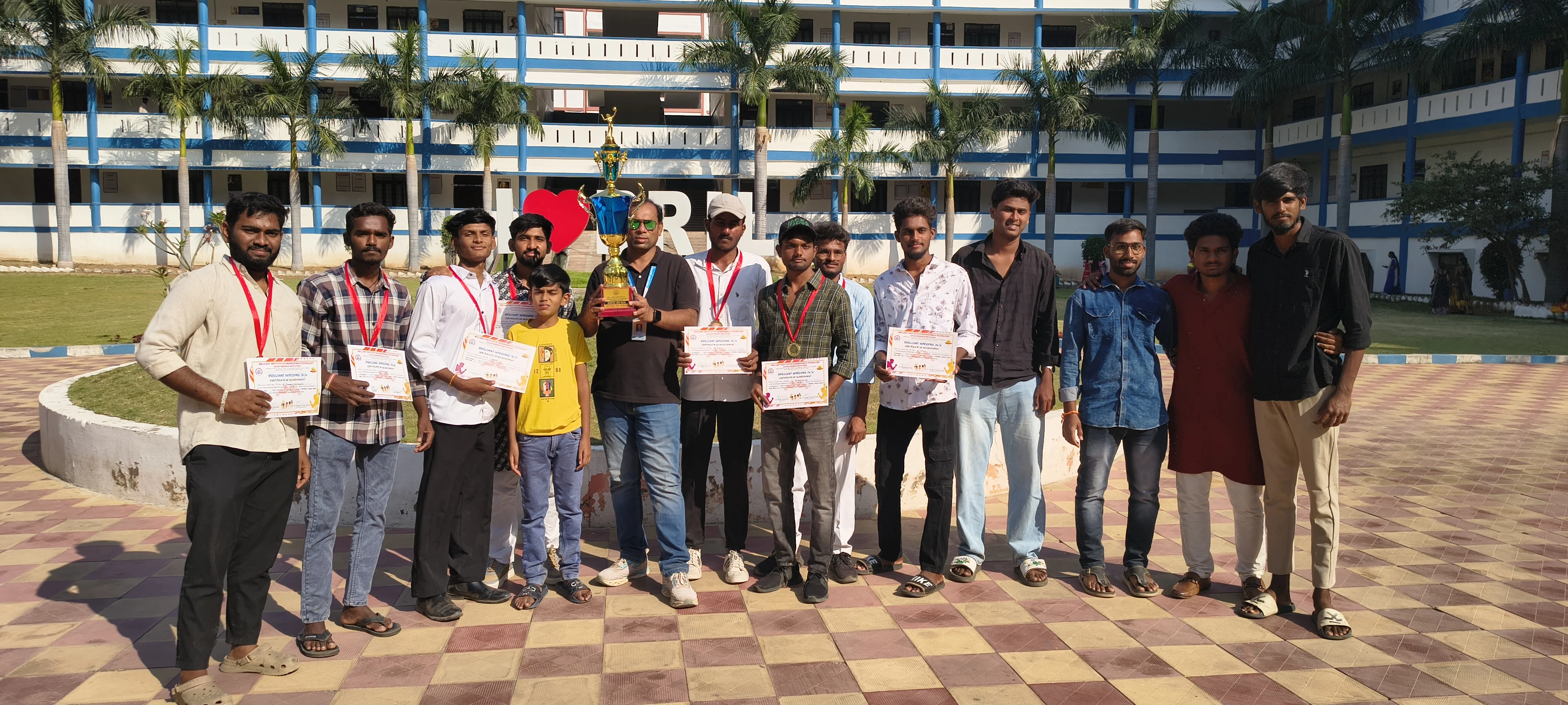 BRIL INTERNAL SPORTS VALLEY BALL WINNERS – BRIL Department Gallery